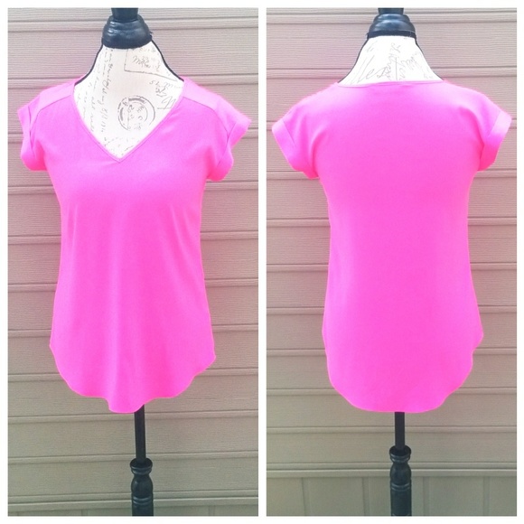 Express Tops - Express Hot Pink Top